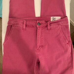 Cosmic Blue Love, Moriah Straight Leg Pant, Stitch Fix, Size 2 Fuchsia